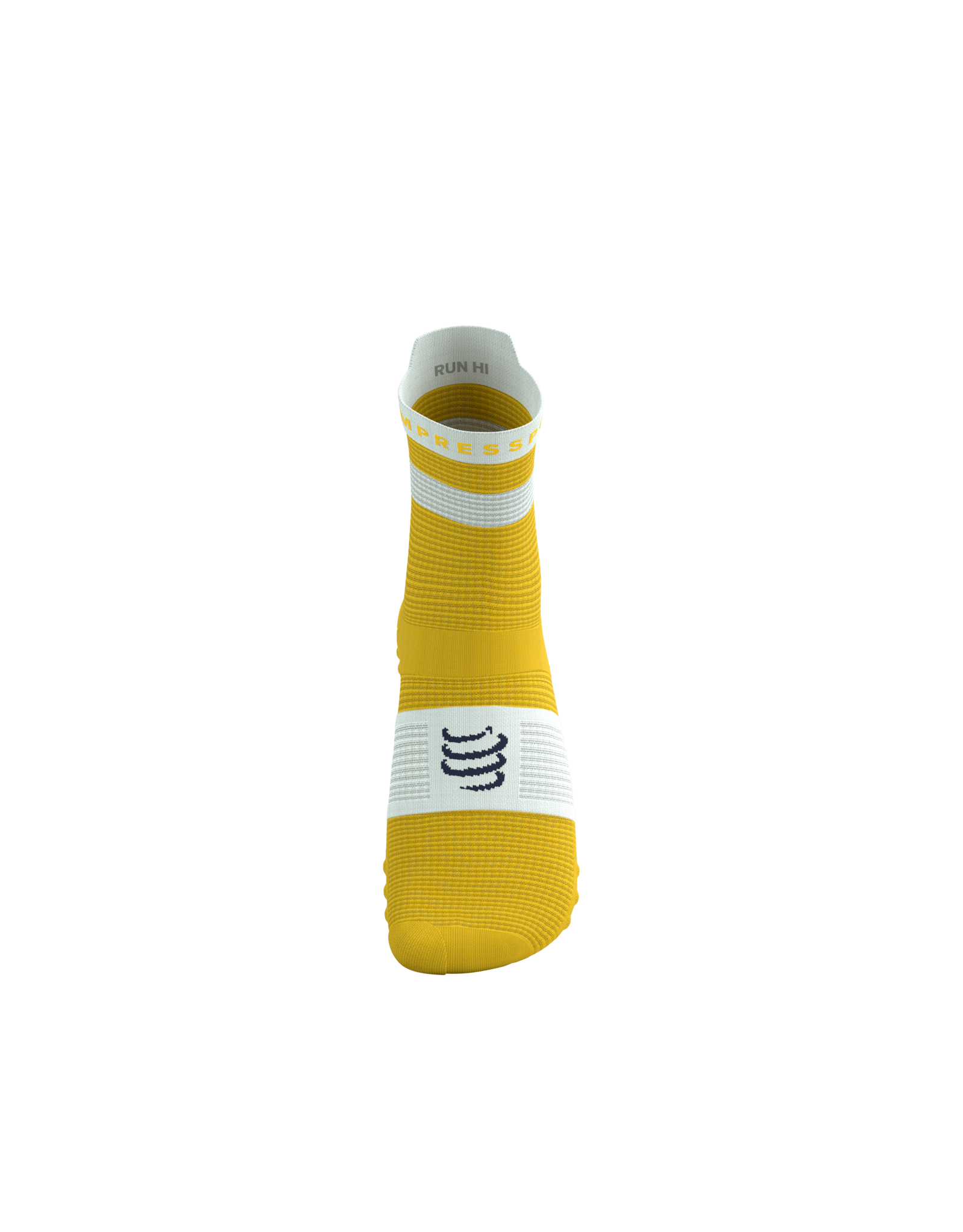 Compressport Pro Racing Socks V4.0 Run High - Lemon/White