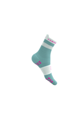 Compressport Pro Racing Socks V4.0 Run High - Ether/Neon Pink