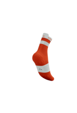 Compressport Pro Racing Socks V4.0 Run High - Tigerlily/White