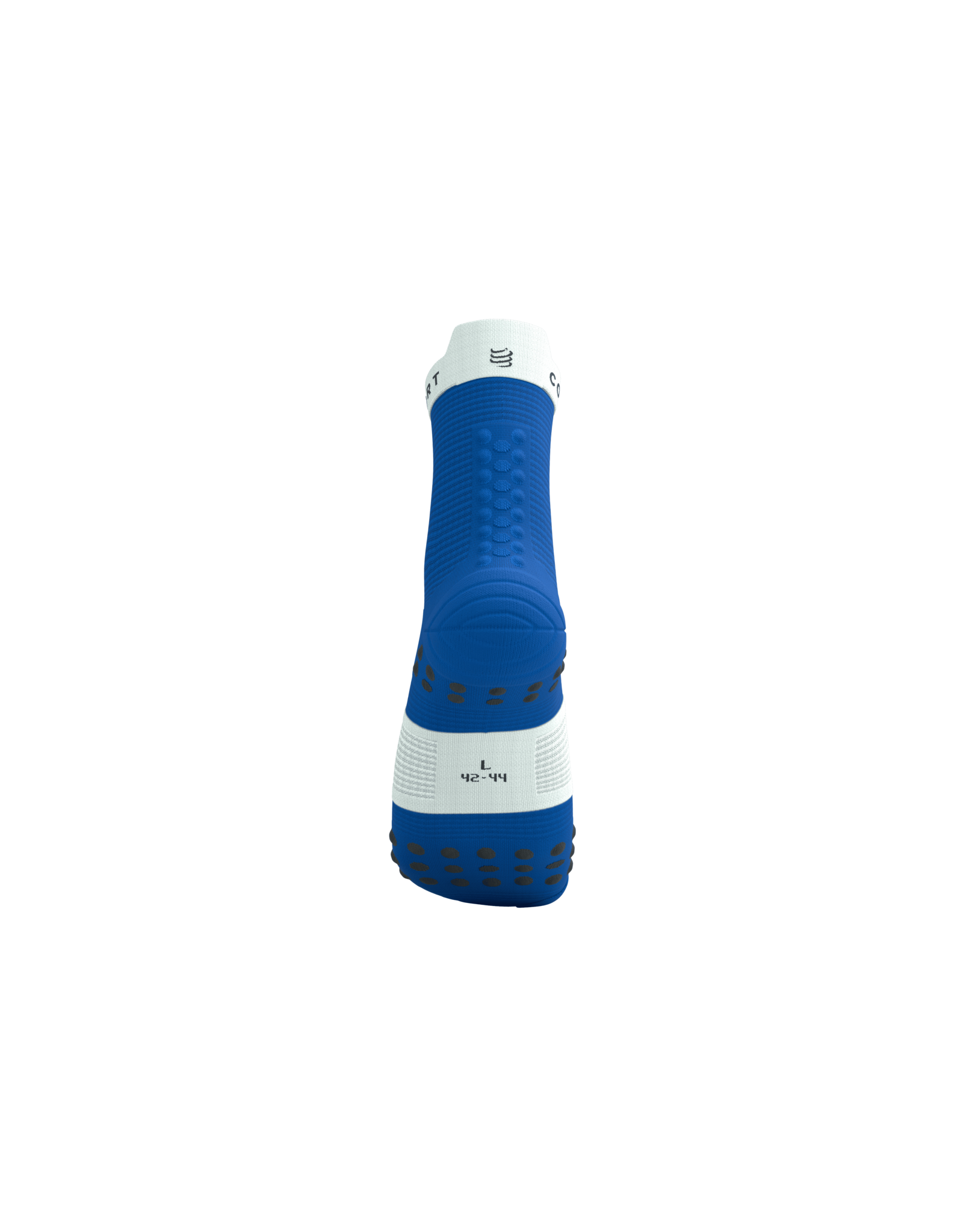 Compressport Pro Racing Socks V4.0 Run High - Princess Blue/White