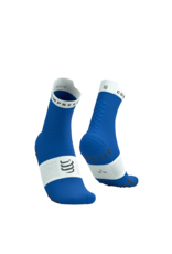 Compressport Pro Racing Socks V4.0 Run High - Princess Blue/White