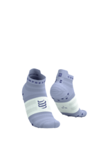 Compressport Pro Racing Socks V4.0 Ultralight Run Low - Lavender/White
