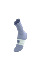 Compressport Pro Racing Socks V4.0 Ultralight Run High - Lavender/White