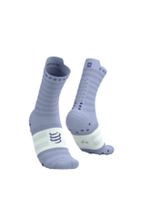 Compressport Pro Racing Socks V4.0 Ultralight Run High - Lavender/White