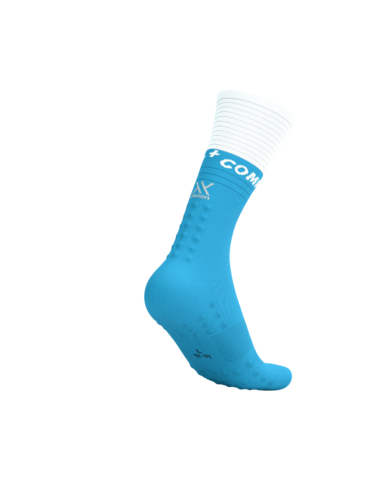 Compressport Mid Compression Socks V2.0 - Norse Blue/White