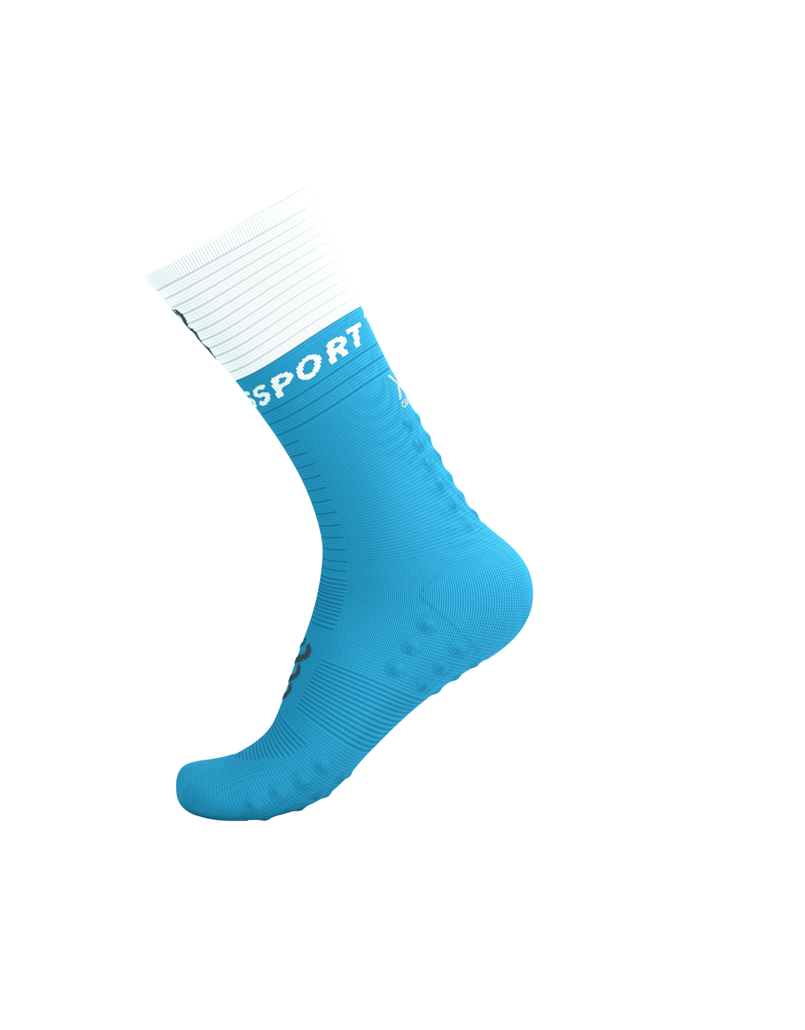 Compressport Mid Compression Socks V2.0 - Norse Blue/White