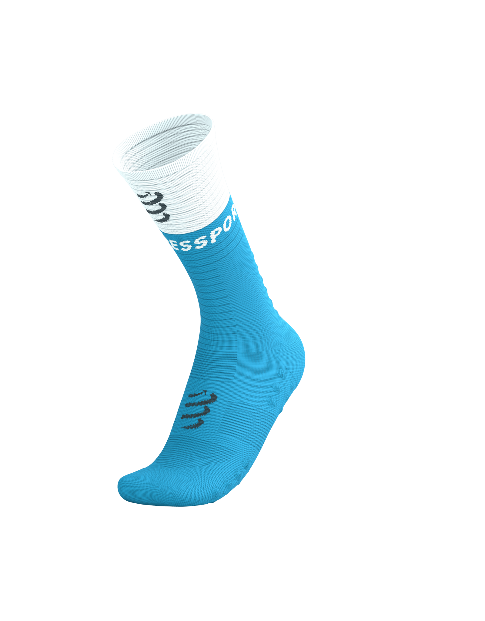 Compressport Mid Compression Socks V2.0 - Norse Blue/White