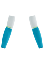 Compressport Armforce - Norse Blue/Neon Green