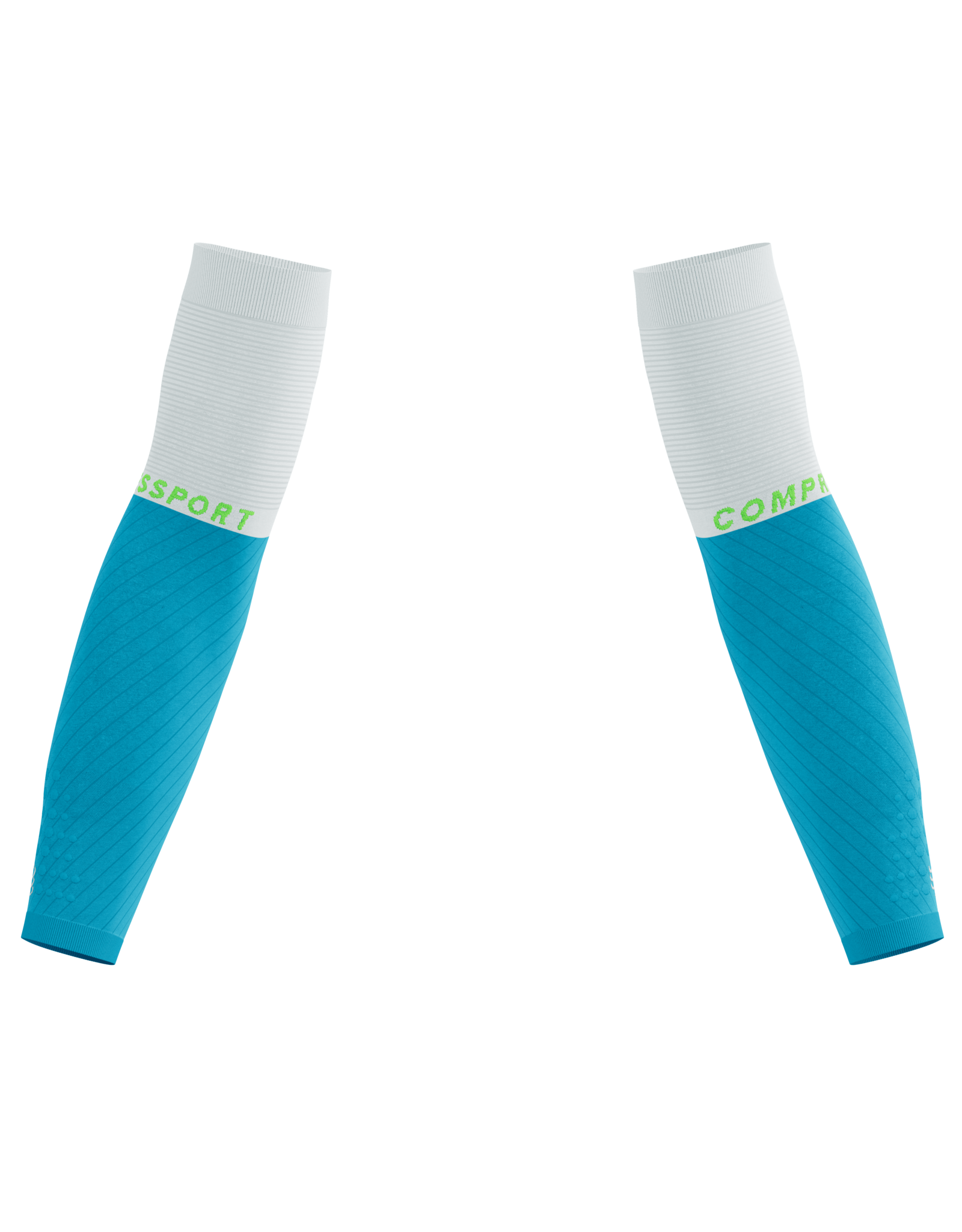 Compressport Armforce - Norse Blue/Neon Green