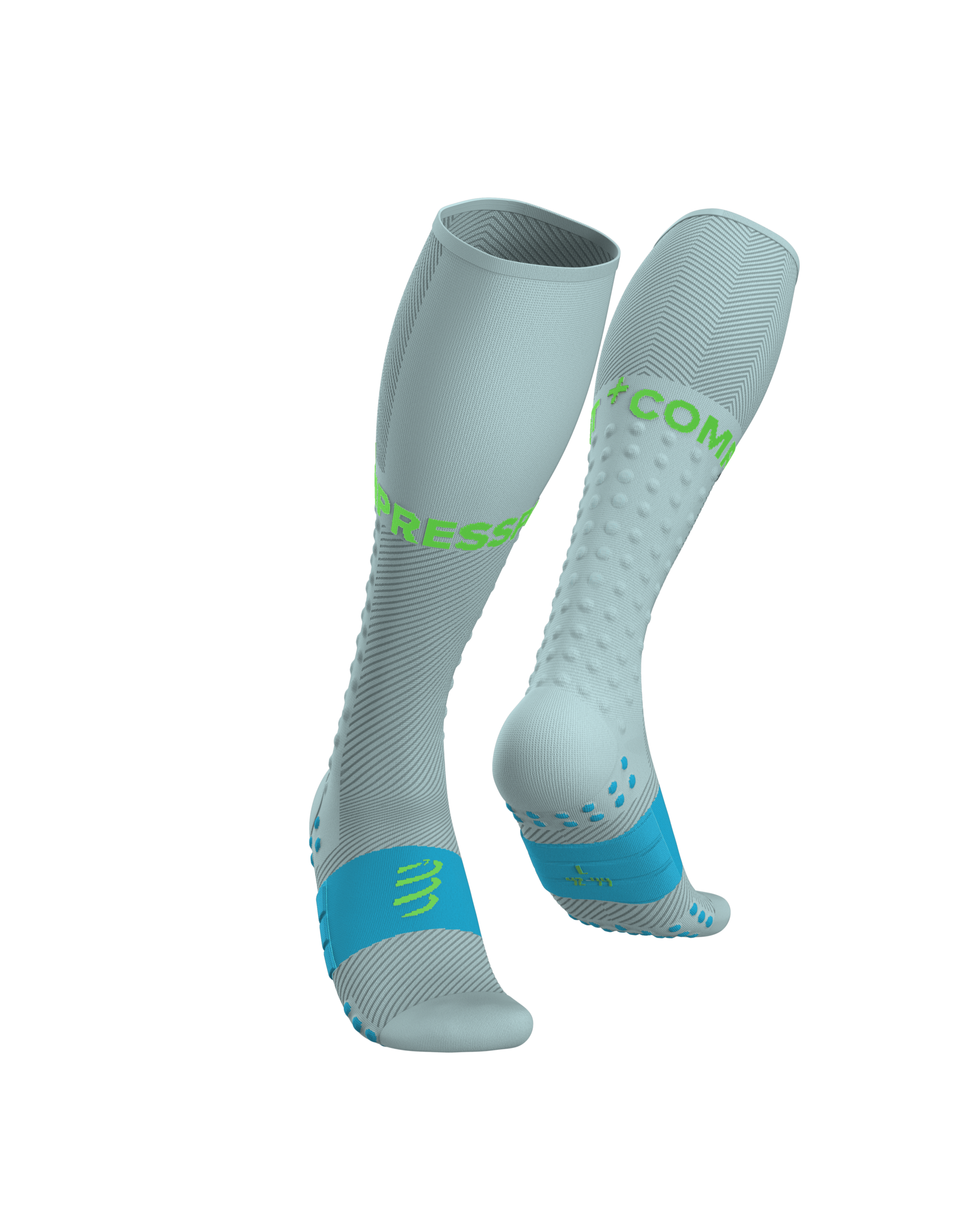 Compressport Full Socks Run - Ether/Norse Blue