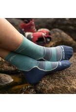 Darn Tough Light Hiker Micro Crew Lightweight with Cushion - Aqua