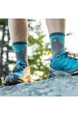 Darn Tough Bear Town Micro Crew Lightweight with Cushion - Aqua