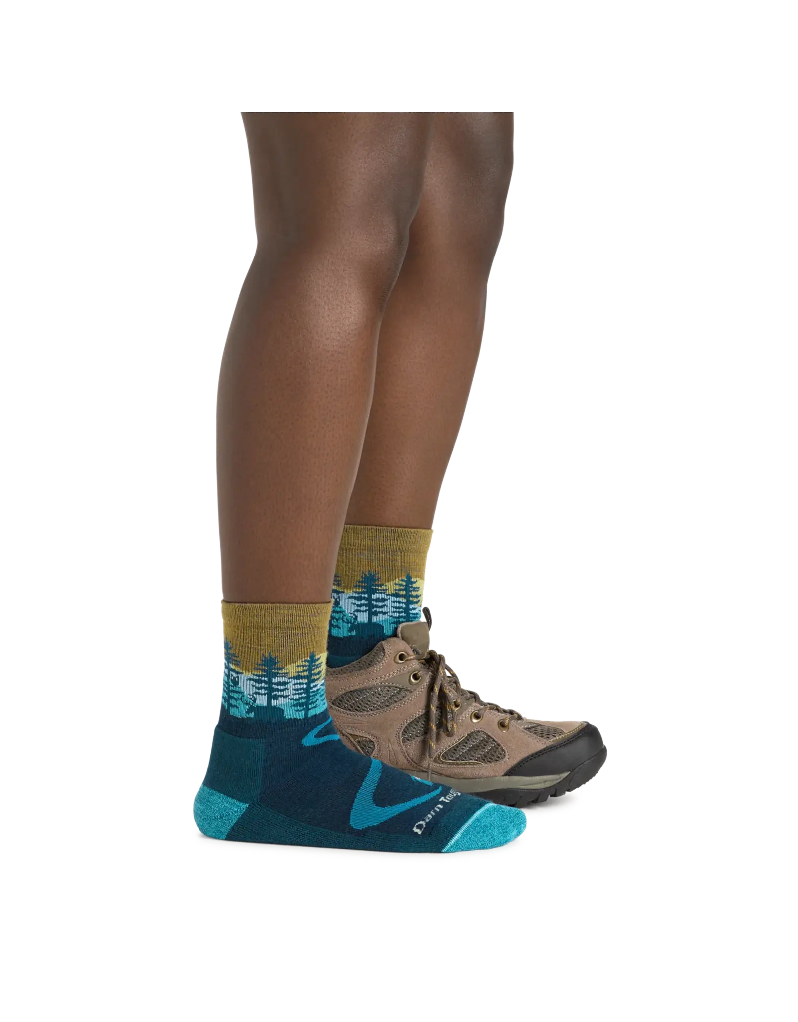 Darn Tough Northwoods Micro Crew Midweight with Cushion - Dark Teal