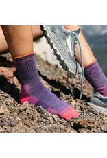 Darn Tough Hiker Micro Crew Midweight with Cushion - Plum Heather