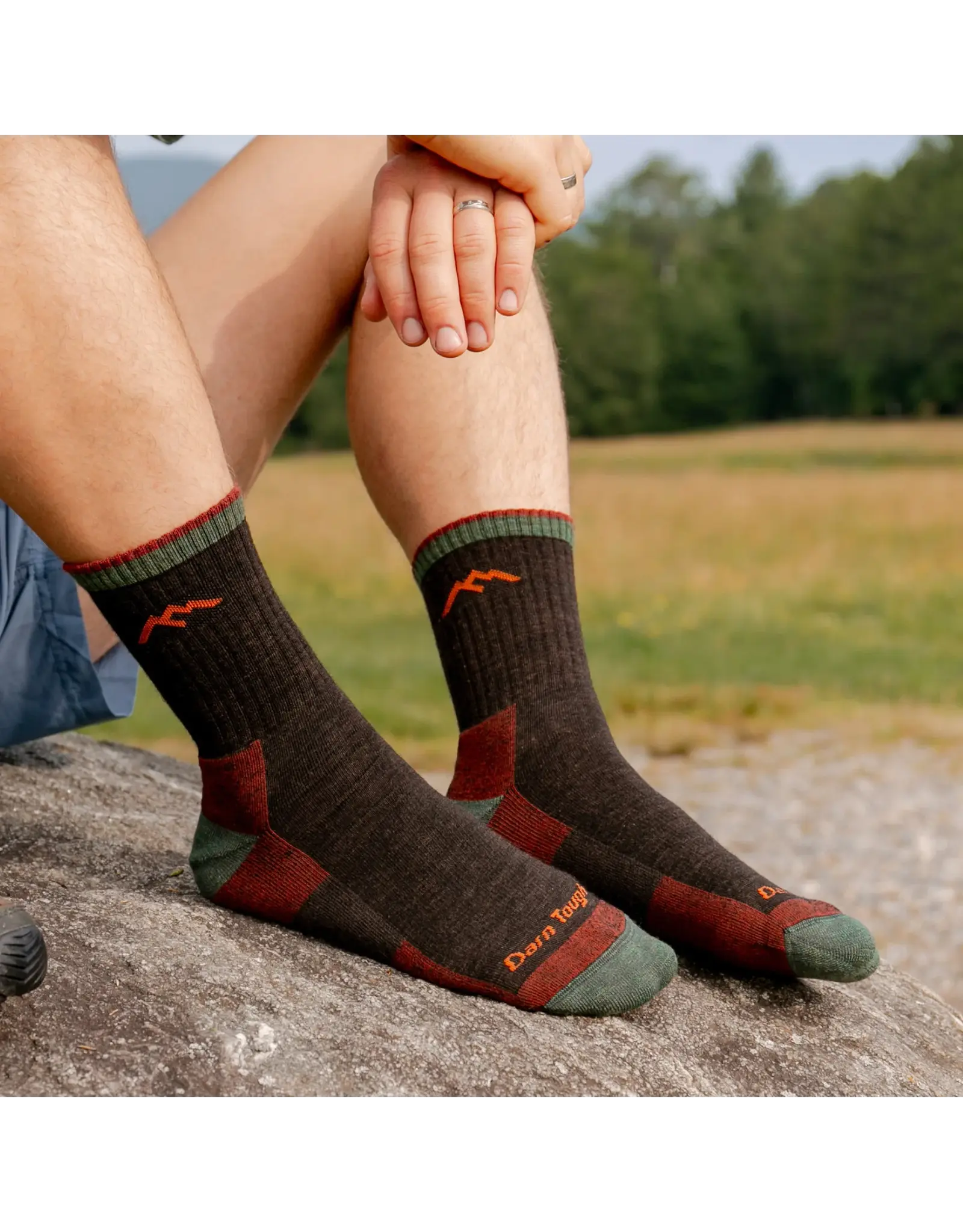 Darn Tough Hiker Micro Crew Midweight with Cushion - Walnut