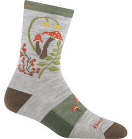 Darn Tough Mellow Mushrooms Micro Crew Lightweight with Cushion
