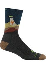 Darn Tough Spaced Out Micro Crew Lightweight with Cushion - Charcoal