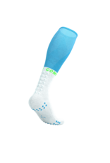 Compressport Full Socks Oxygen - Norse Blue/Neon Green