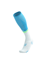 Compressport Full Socks Oxygen - Norse Blue/Neon Green