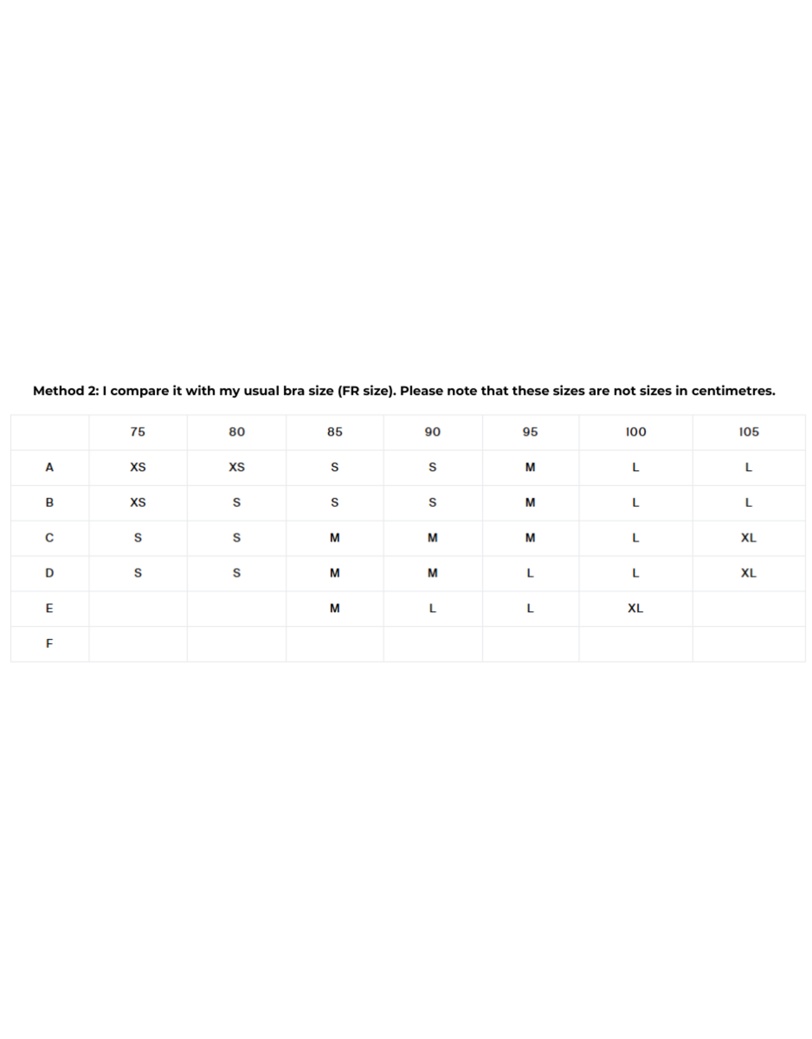 Hästko BRA N°42 - Nude