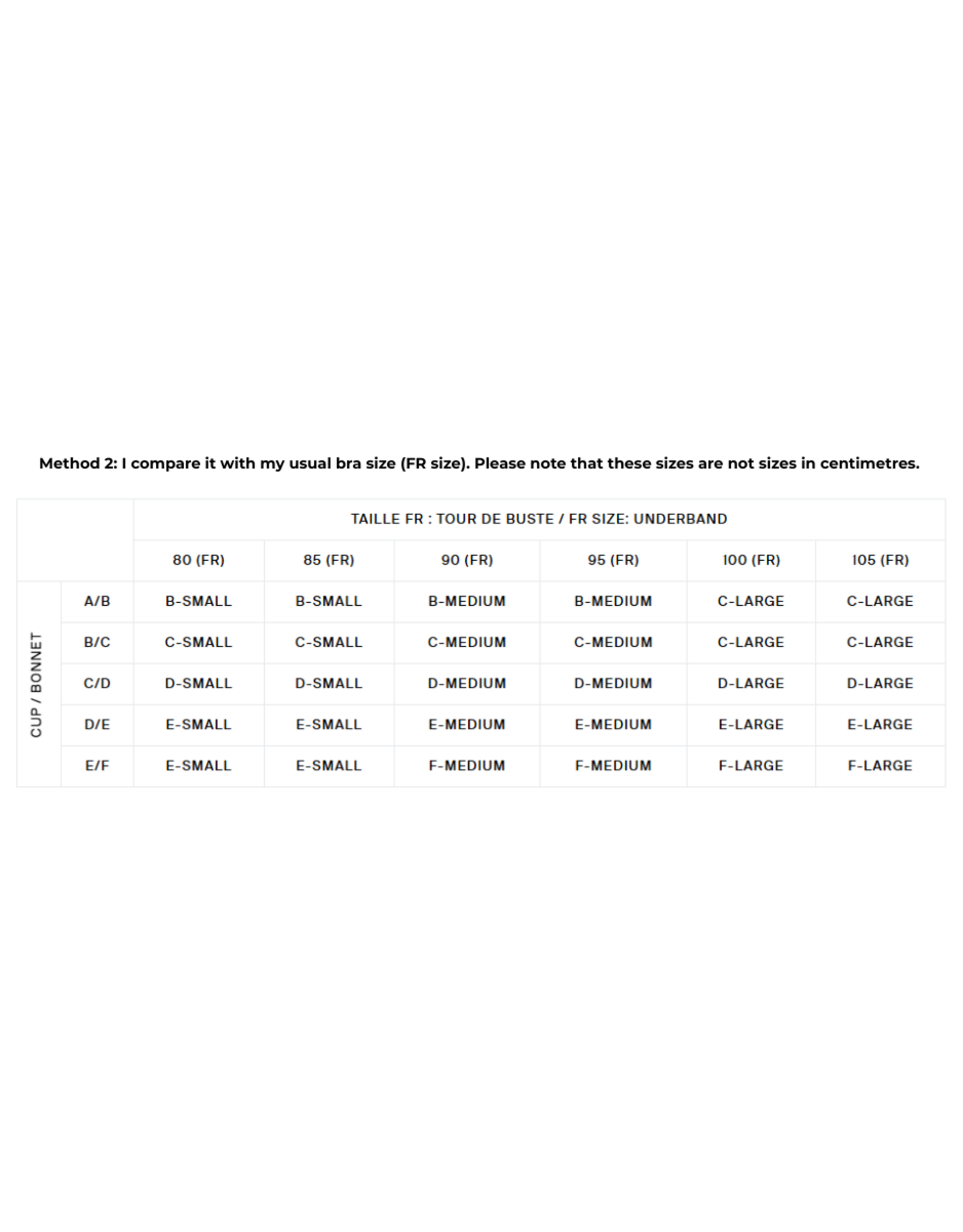 Hästko BRA N°92 - Nude