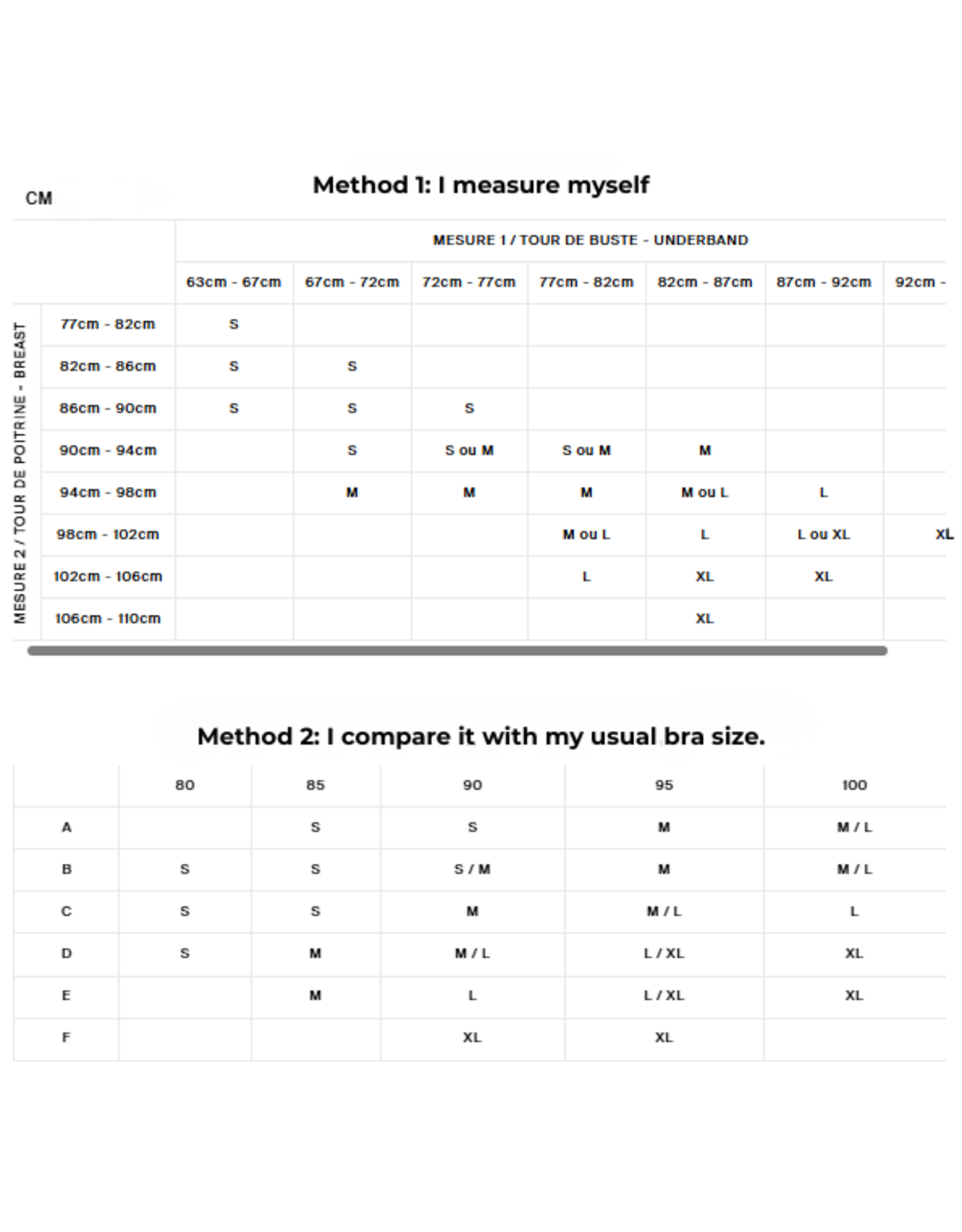 Hästko BRA N°39 - Nude