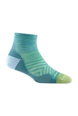 Darn Tough Run 1/4 Ultra-Lightweight - Aqua