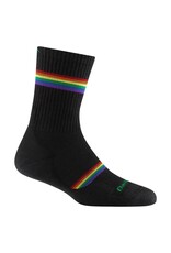 Darn Tough Prism Micro Crew Lightweight with Cushion - Black