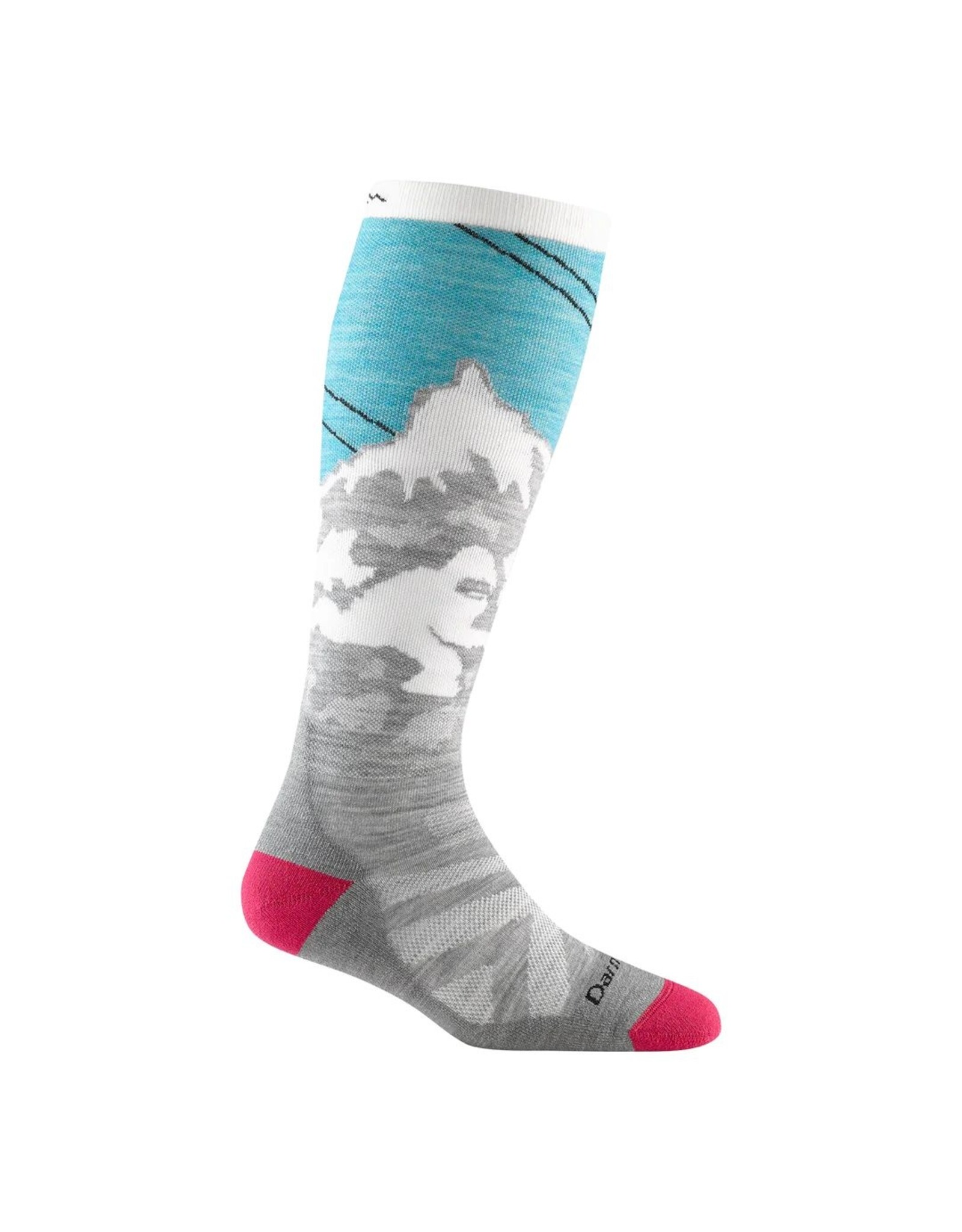 Darn Tough Yeti OTC Midweight with Cushion - Aqua