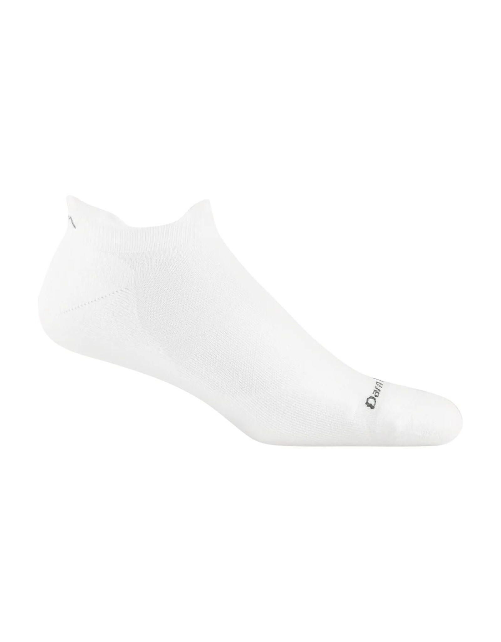 Darn Tough Run No Show Tab Ultra-Lightweight - White