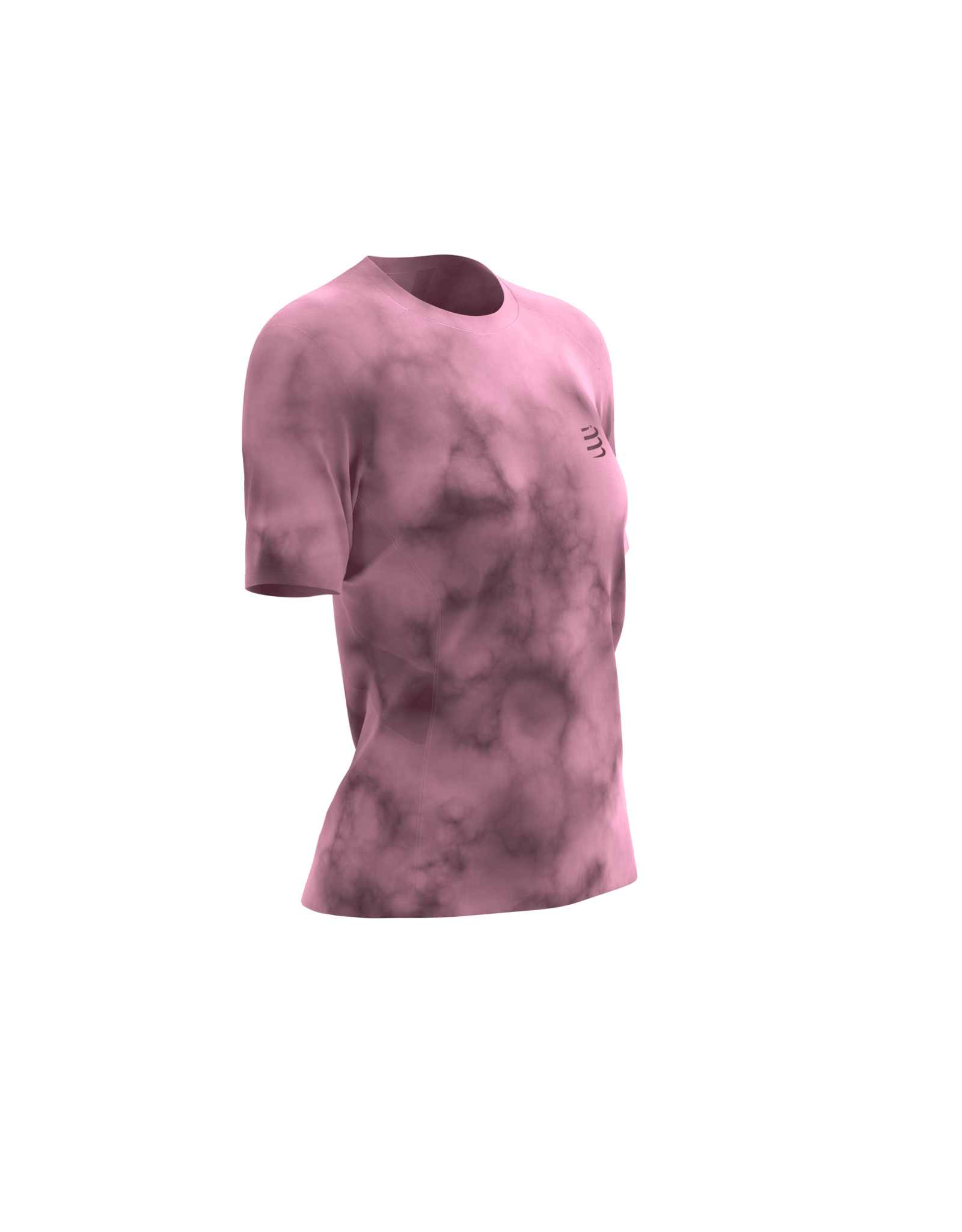 Compressport Performance SS Tshirt W - Zephyr Tie Dye