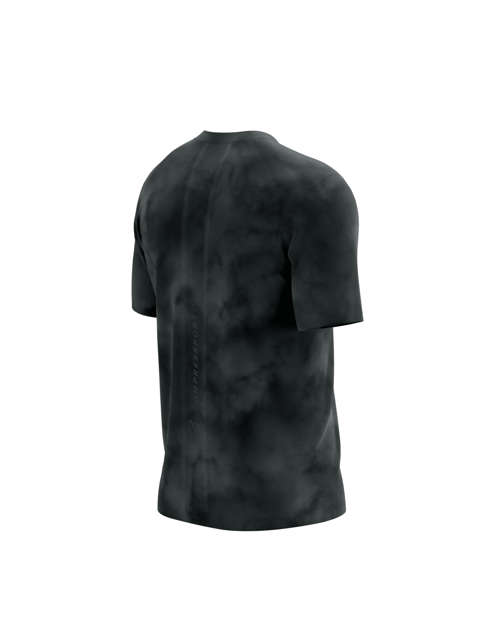 Compressport Performance SS Tshirt M - Black Tie Dye