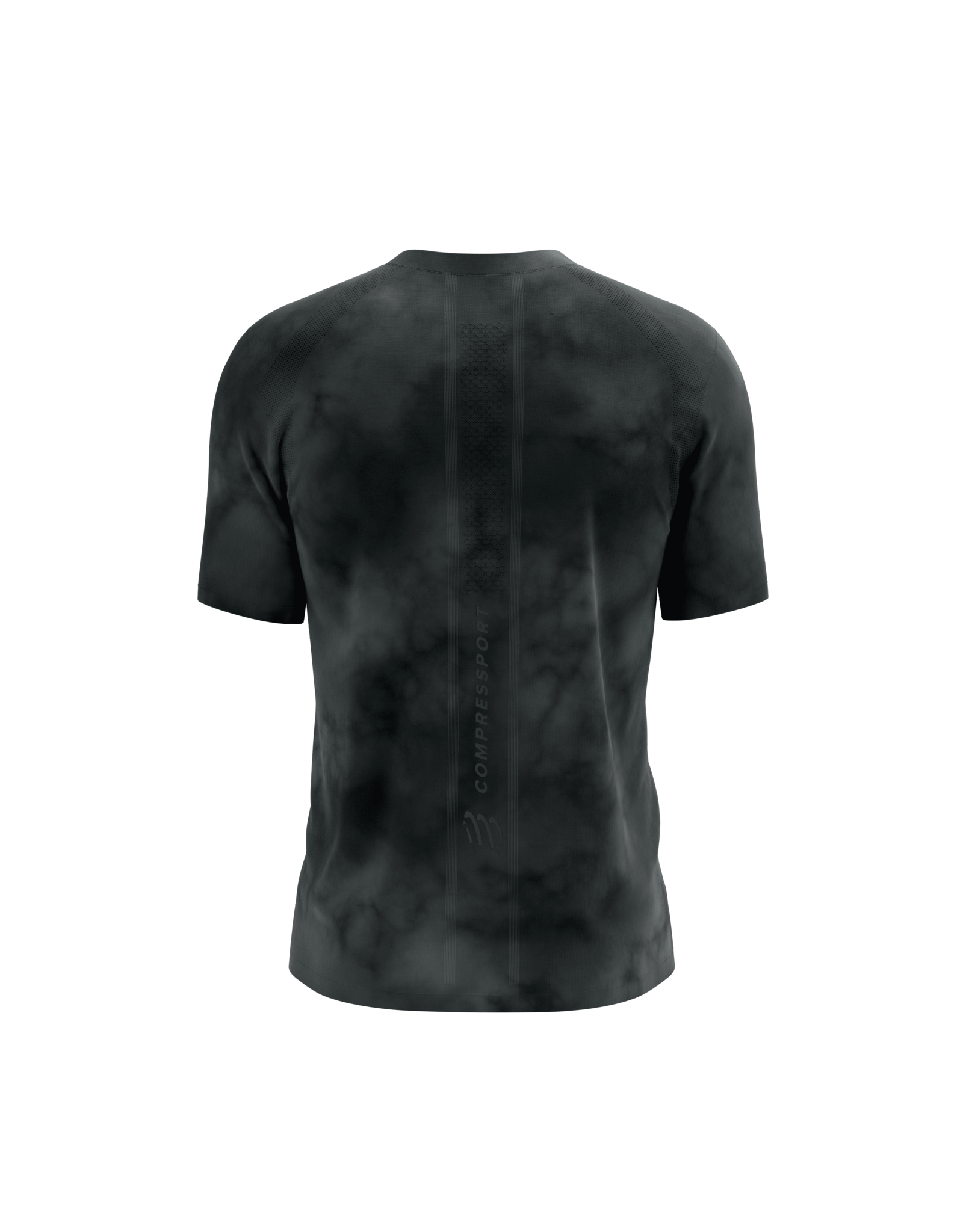 Compressport Performance SS Tshirt M - Black Tie Dye