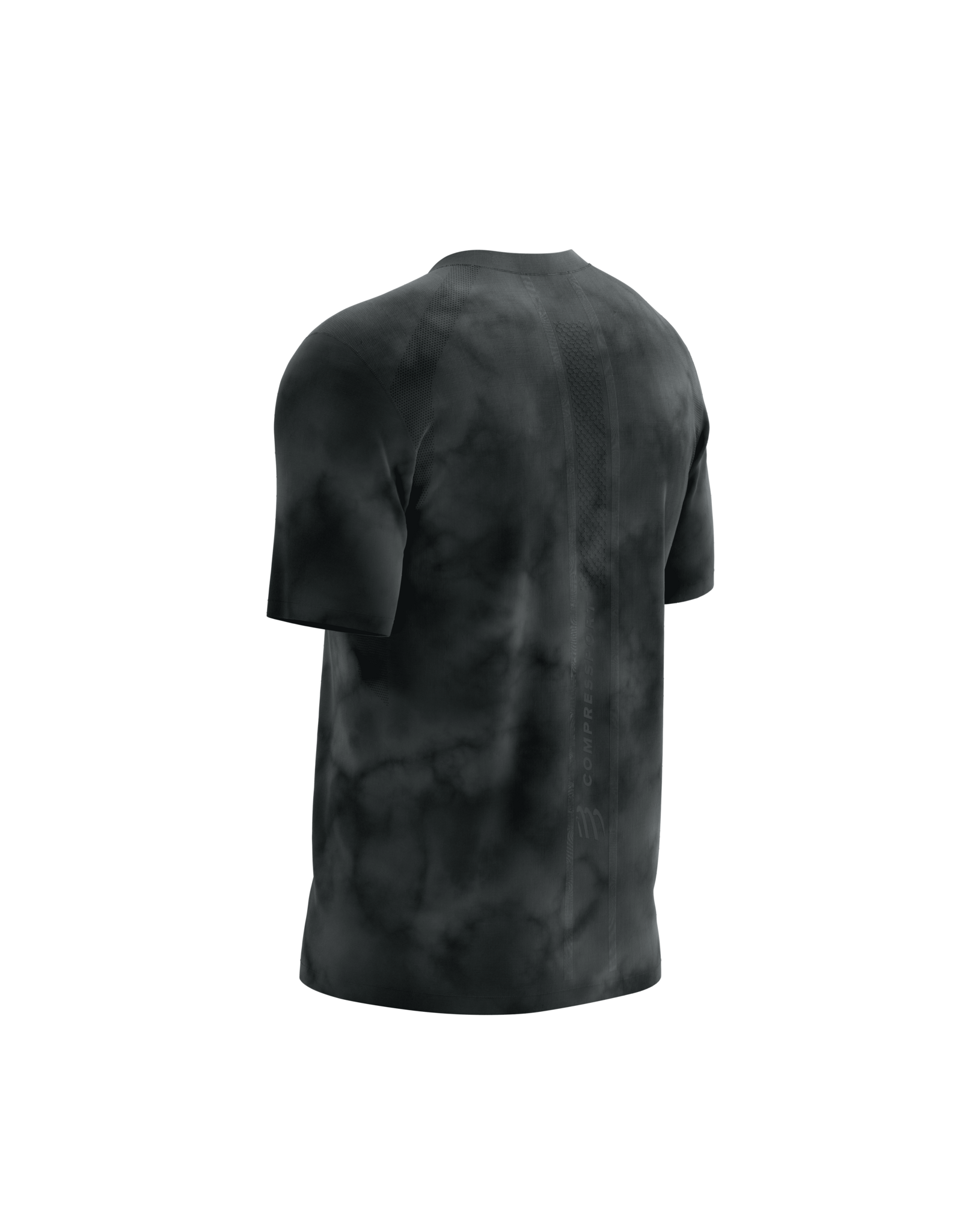 Compressport Performance SS Tshirt M - Black Tie Dye