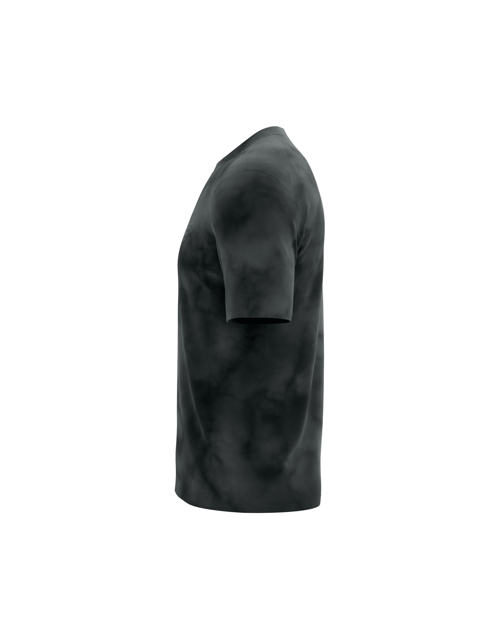 Compressport Performance SS Tshirt M - Black Tie Dye