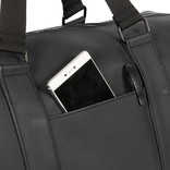 New Rebels New Rebels Mart Pittsburg Schwarz 39L Weekender Reisetasche Wasserabweisend