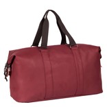 New Rebels New Rebels Mart Pittsburg Burgundy 39L Weekender Travel Bag Water Repellent