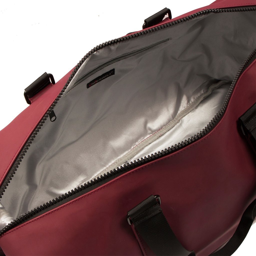 New Rebels Mart Pittsburg Burgundy 39L Weekender Travel Bag Water Repellent