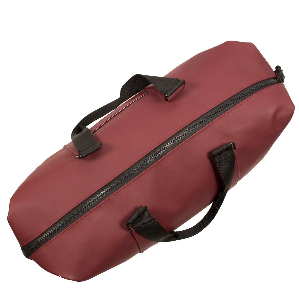 New Rebels Mart Pittsburg Burgundy 39L Weekender Travel Bag Water Repellent