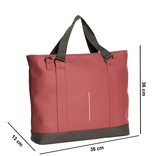 New Rebels Mart Charleston Burgundy 23L Shopper Waterafstotend