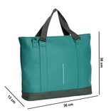 New Rebels Mart Charleston Petrol 23L Shopper Waterafstotend