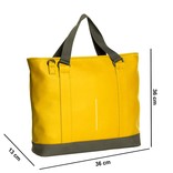 New Rebels New Rebels Mart Charleston Geel 21L Shopper Waterafstotend