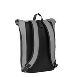 New Rebels Mart New York Anthracite 19L Backpack Rolltop Water Repellent Laptop 15.6