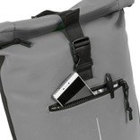New Rebels Mart New York Anthracite 19L Backpack Rolltop Water Repellent Laptop 15.6