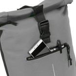 New Rebels New Rebels Mart New York Anthrazit 21L Rucksack Rolltop Wasserabweisend Laptop 15.6"