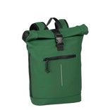 New Rebels New Rebels Mart New York Donkergroen 21L Rugtas Rolltop Waterafstotend Laptop 15.6"