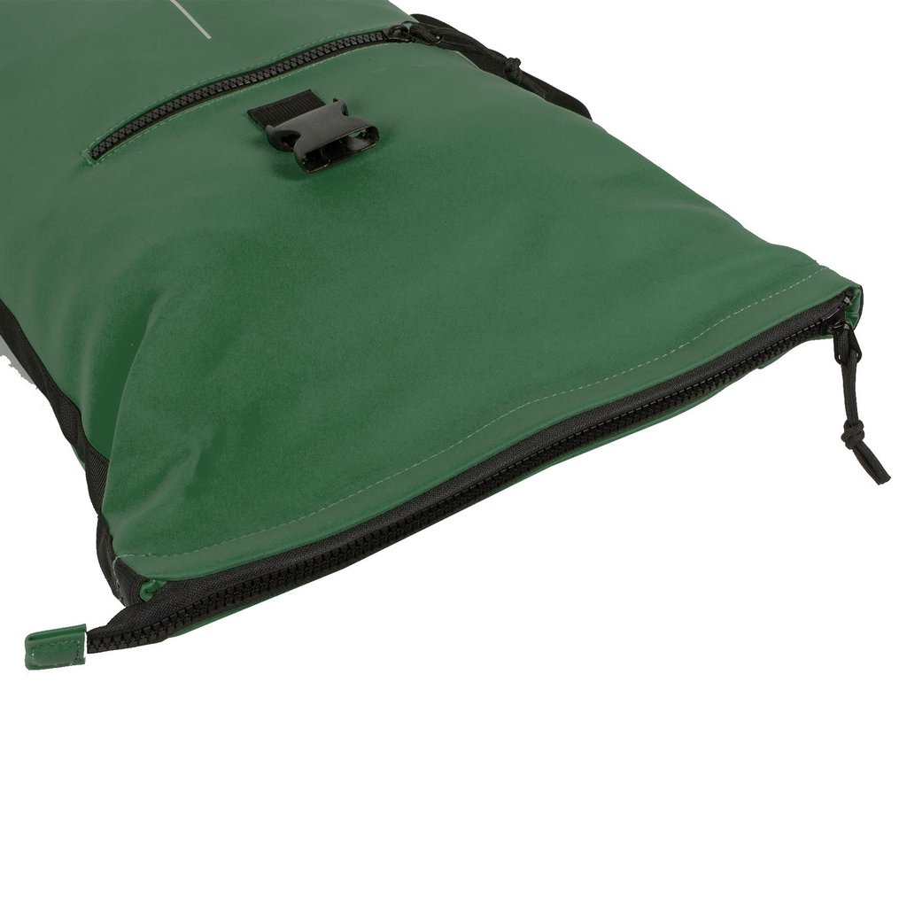 New Rebels New Rebels Mart New York Dark Green 21L Backpack Rolltop Water Repellent Laptop 15.6"
