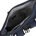 New Rebels New Rebels Mart New York Navy 21L Rugtas Rolltop Waterafstotend Laptop 15.6"
