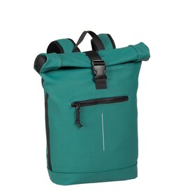 New Rebels New Rebels Mart New York Petrol 21L Backpack Rolltop Water Repellent Laptop 15.6"