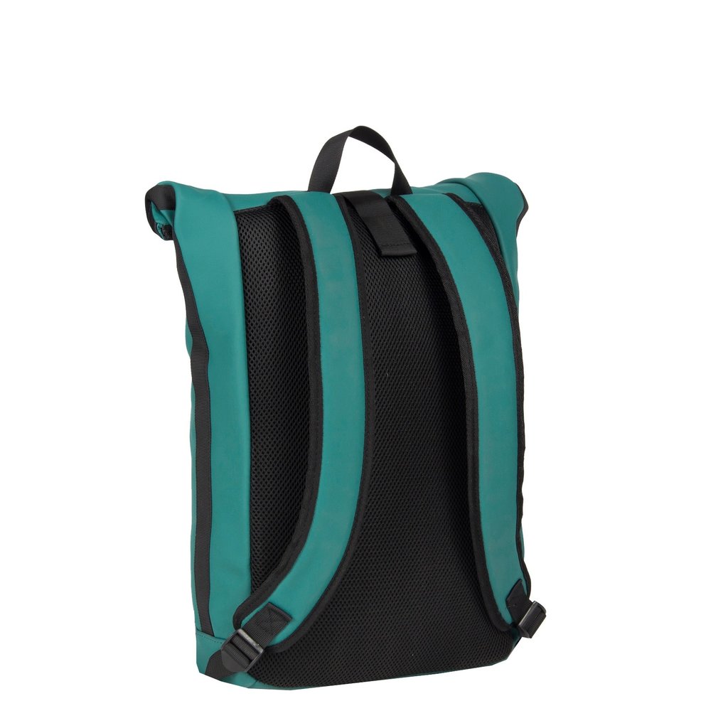New Rebels New Rebels Mart New York Petrol 21L Rugtas Rolltop Waterafstotend Laptop15.6"